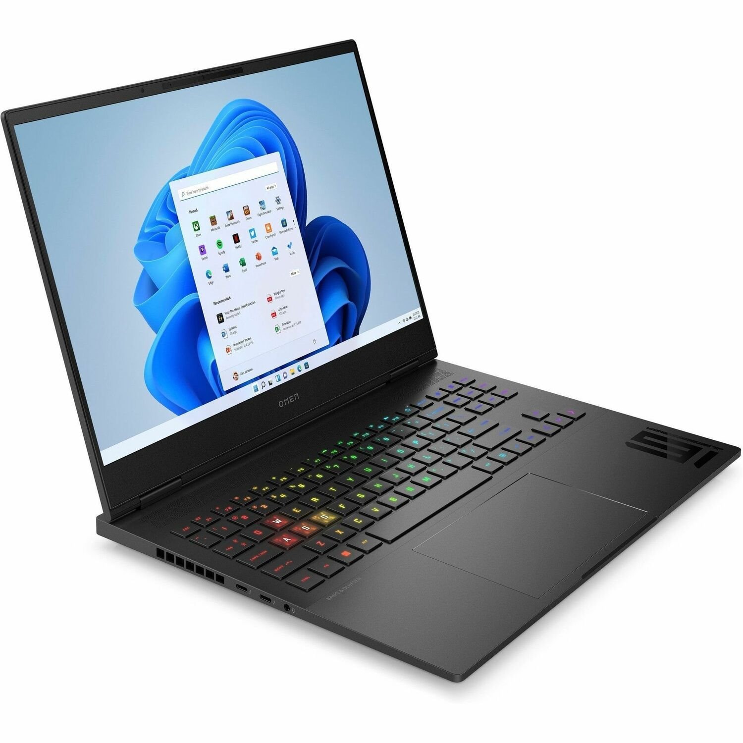 OMEN Transcend 16-u1000 16-u1000ca 16" Notebook - WQXGA - Intel Core i9 14th Gen i9-14900HX - 32 GB - 2 TB SSD - Shadow Black Aluminum