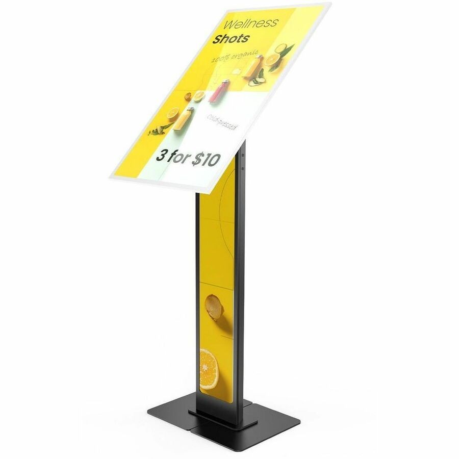 Compulocks Brandable Floor Stand For The Samsung E-Paper Smart Signage - Black