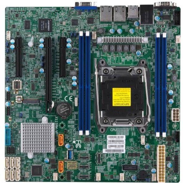 Supermicro X11SRM-VF Server Motherboard - Intel C422 Chipset - Socket R4 LGA-2066 - Micro ATX