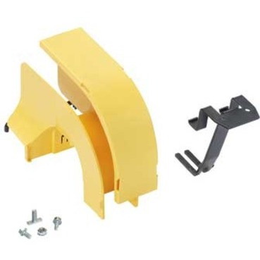 Panduit FiberRunner&reg; Spill-Over Fitting, 2x2, Yellow