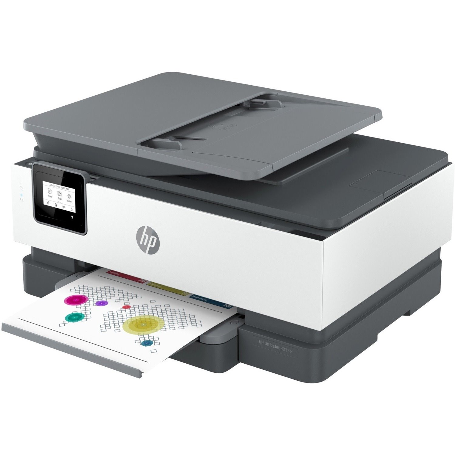 HP Officejet 8015e Wireless Inkjet Multifunction Printer - Color