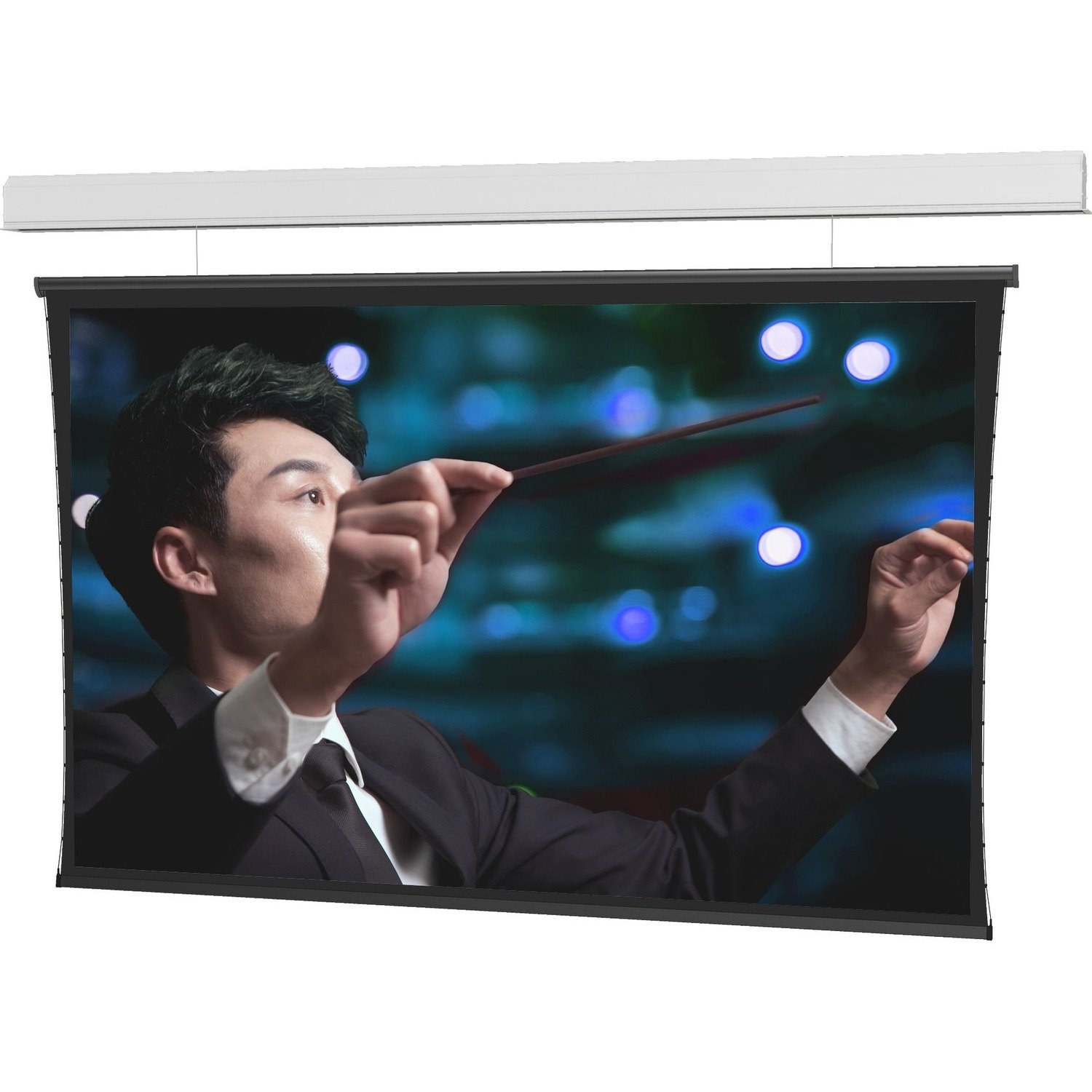 Milestone Wireline Advantage 208" Projection Screen