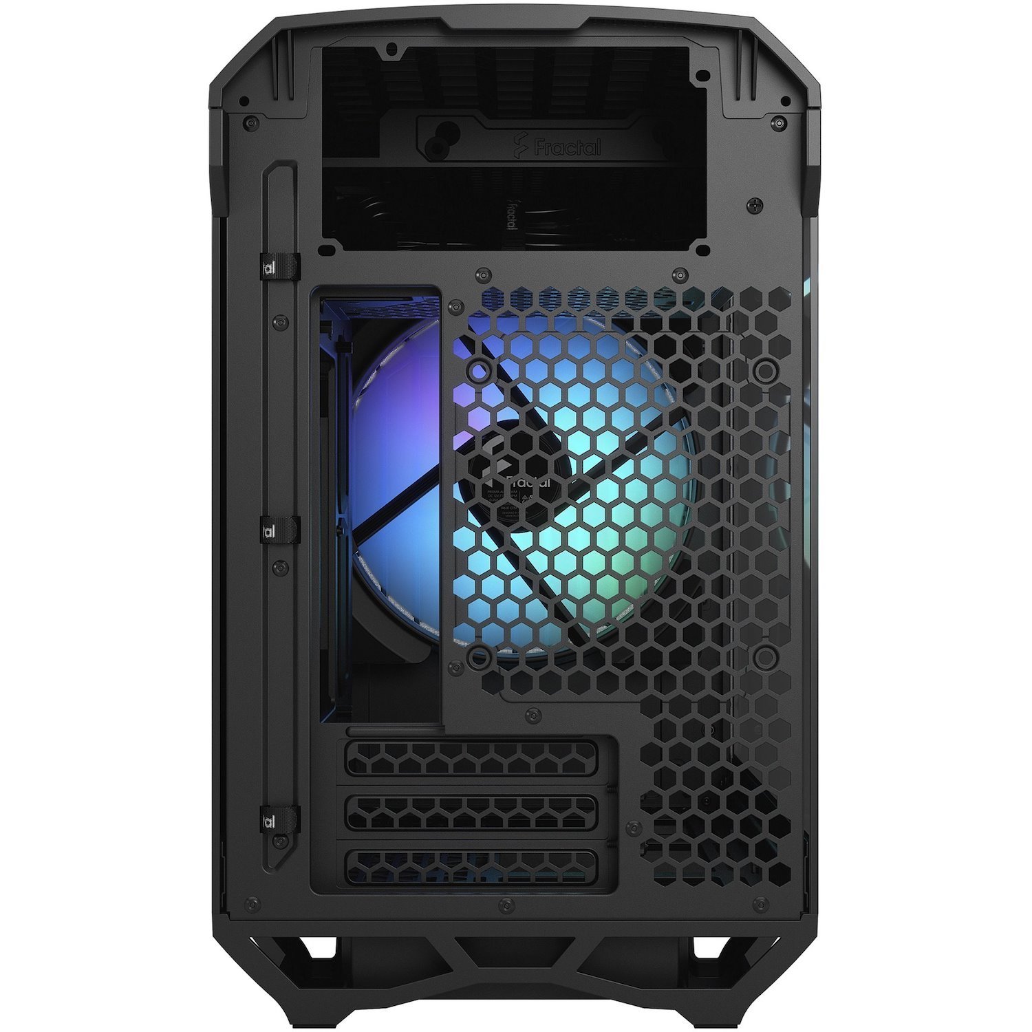 Fractal Design Torrent Nano Computer Case - Mini ITX, Mini DTX Motherboard Supported - Tower - Tempered Glass, Steel - Black