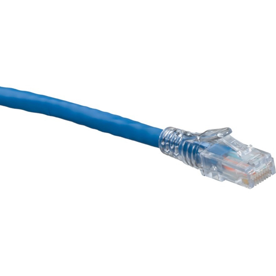 Leviton eXtreme Cat 6 SlimLine Boot Patch Cord, 15 ft, Blue