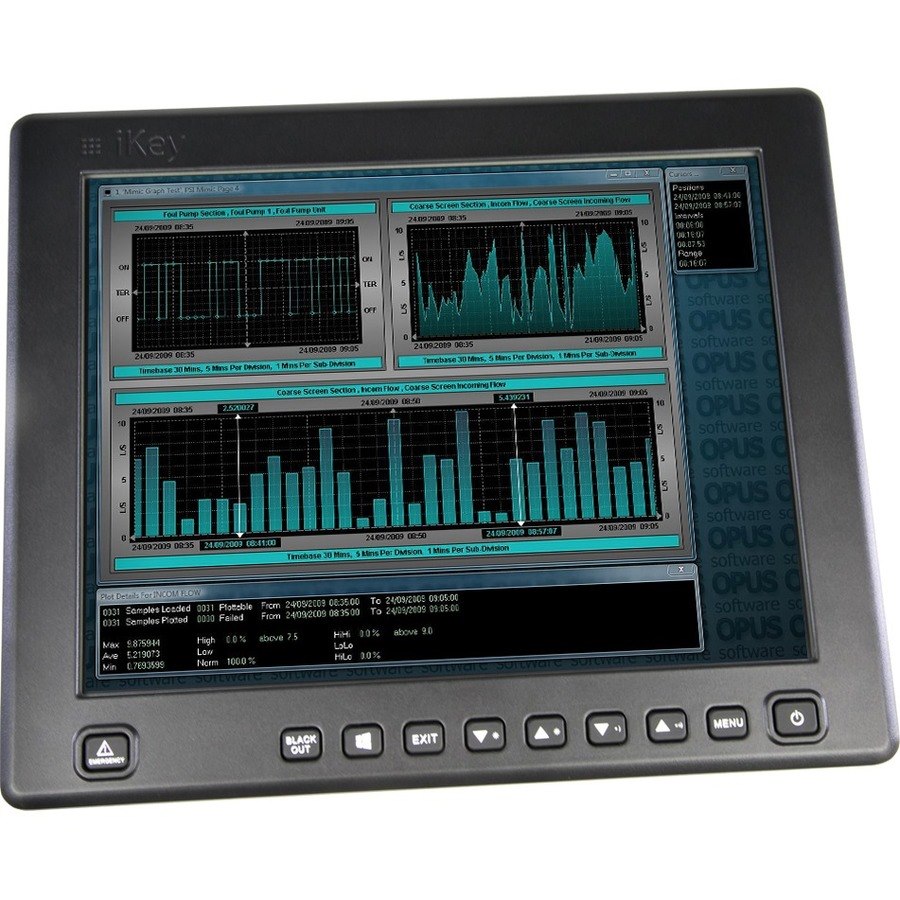 iKey iKeyVision IK-KV-12.1 LCD Touchscreen Monitor - 4:3