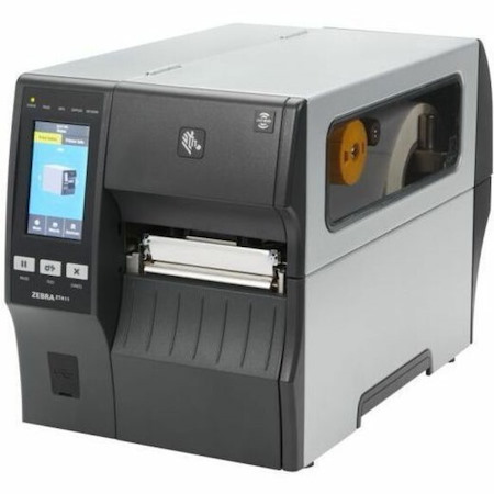 Zebra ZT411 Industrial, Manufacturing, Transportation & Logistic, Laboratory Direct Thermal Printer - Monochrome - Desktop - Label Print - Fast Ethernet - USB - USB Host - Serial - Bluetooth 4.1, 5.3 - IEEE 802.11ac Wireless LAN - Near Field Communication (NFC) - RFID - UK, EU, AUS, JP - With Cutter