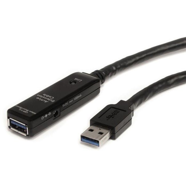 StarTech.com 5m USB 3.0 Active Extension Cable - M/F