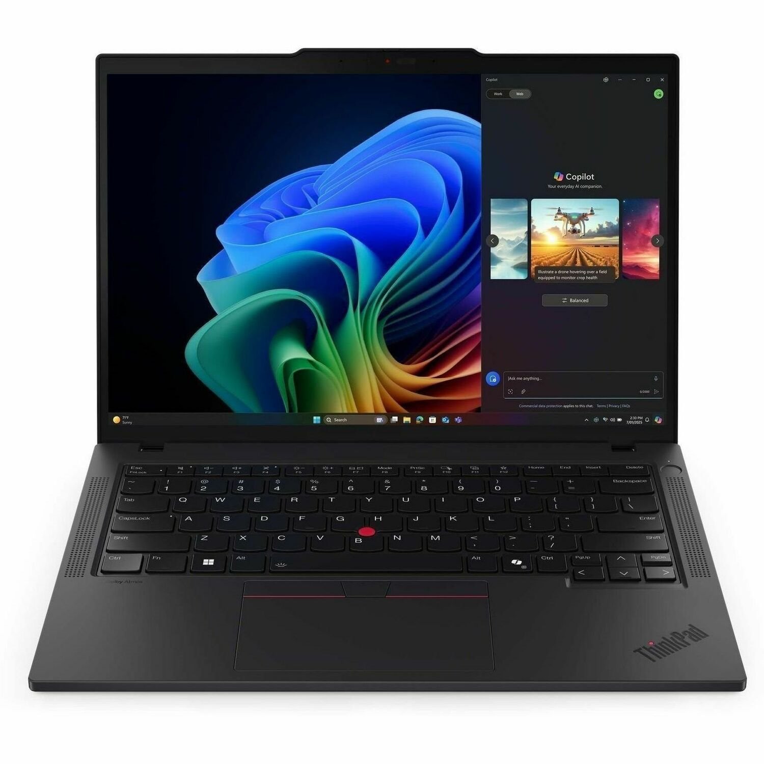 Lenovo ThinkPad T14 Gen 6 21QJ00CTUS 14" Touchscreen Copilot+ PC Notebook - WUXGA - 60 Hz - AMD Ryzen AI 7 PRO 350 - 32 GB - 512 GB SSD - English Keyboard - Black