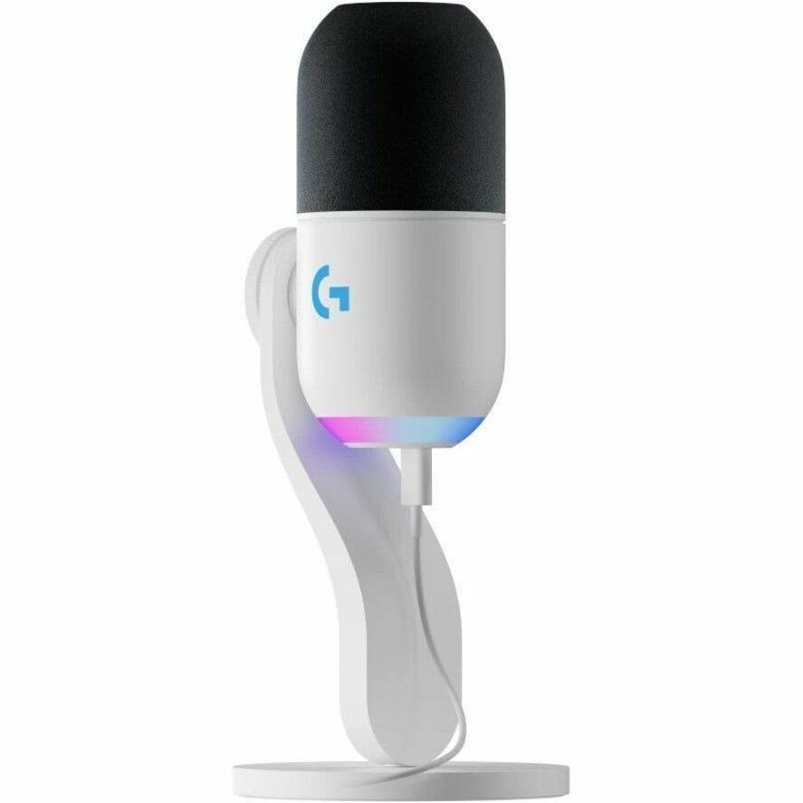 Logitech G Yeti GX Wired Dynamic Microphone for Gaming, Live Streaming, Broadcasting - White