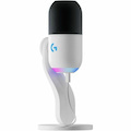 Logitech G Yeti GX Wired Dynamic Microphone for Gaming, Live Streaming, Broadcasting - White