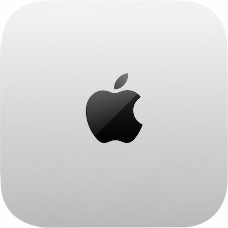 Apple Mac mini MU9D3X/A Desktop Computer - Apple M4 - 16 GB - 256 GB SSD - Mini PC - Silver