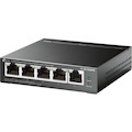 TP-Link EasySmart TL-SG105MPE 5 Ports Ethernet Switch - Gigabit Ethernet - 10/100/1000Base-T