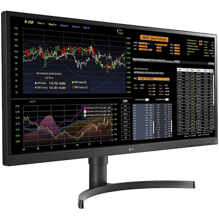 LG 34CN650N-6A All-in-One Thin Client - Intel Celeron J4105 Quad-core (4 Core) 1.50 GHz - Black