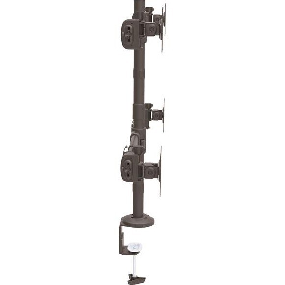 STARTECH.COM QUAD MONITOR DESK MOUNT <27", <8KG, FULL MOTION, H/ADJ, VESA, BLACK, 5YR
