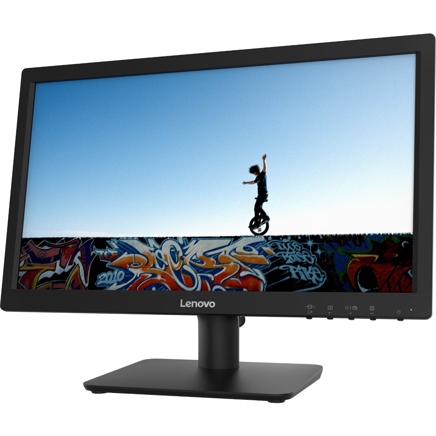 Lenovo 19" Class WXGA LCD Monitor - 16:9 - Black