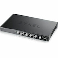ZYXEL XGS2220 XGS2220-30 26 Ports Manageable Ethernet Switch - Gigabit Ethernet, 2.5 Gigabit Ethernet, 5 Gigabit Ethernet, 10 Gigabit Ethernet - 1000Base-T, 2.5GBase-T, 5GBase-T, 10GBase-T, 1000Base-X, 10GBase-X
