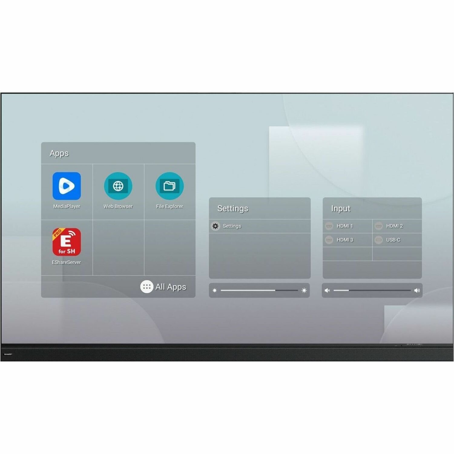 Sharp LD-A1381F Digital Signage Display