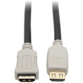 Eaton Tripp Lite Series High-Speed HDMI Extension Cable (M/F) - 4K 60 Hz, HDR, 4:4:4, Gripping Connector, 3 ft.