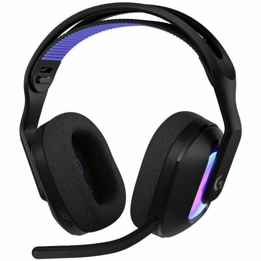 Logitech G LIGHTSPEED G522 Wired/Wireless Over-the-head Stereo Gaming Headset - Black