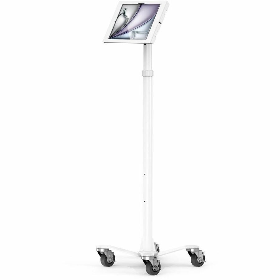 Compulocks iPad Air/Pro M2-M4 Enclosure Medical Rolling Cart - Apex Rise Freedom