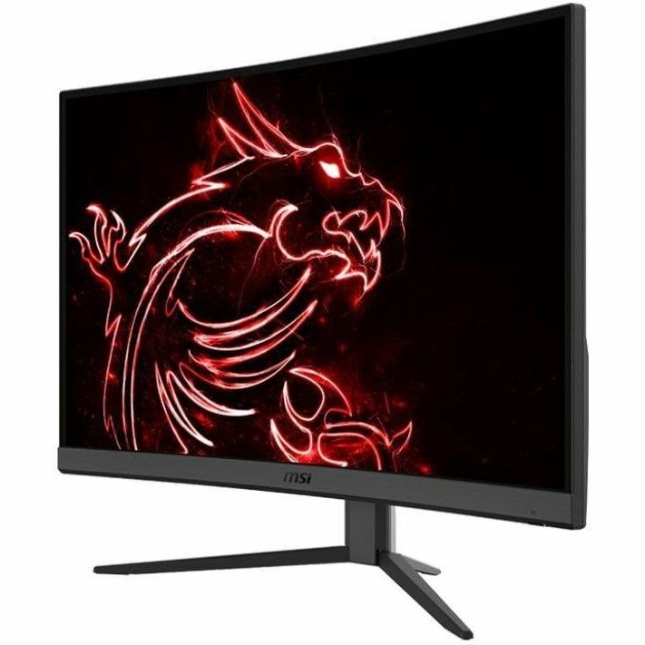 MSI G27C4 E3 27" Class Full HD Curved Screen Gaming LCD Monitor - 16:9 - Metallic Black