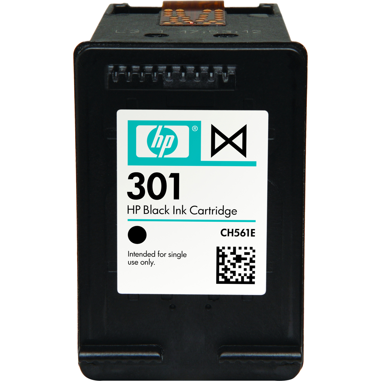 HP 301 Original Inkjet Ink Cartridge - Black - 1 / Pack