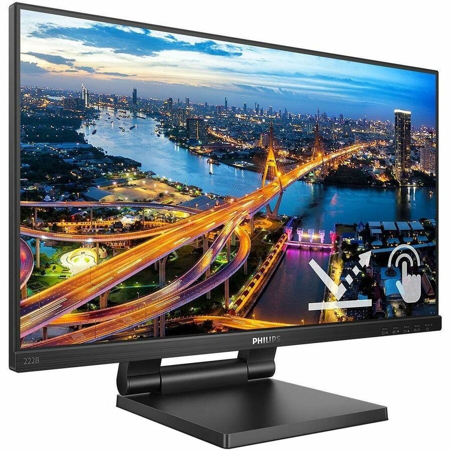 Philips 222B1TC 22" Class LED Touchscreen Monitor - 16:9 - 4 ms