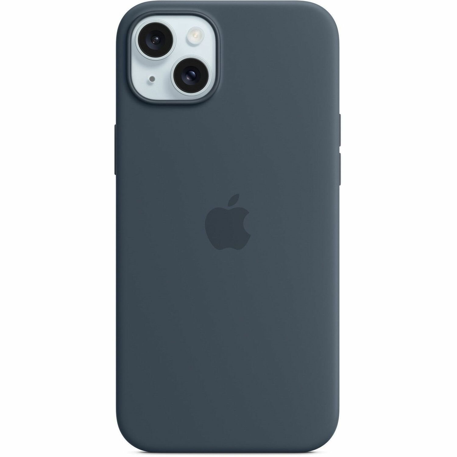Apple iPhone 15 Plus Silicone Case with MagSafe - Storm Blue