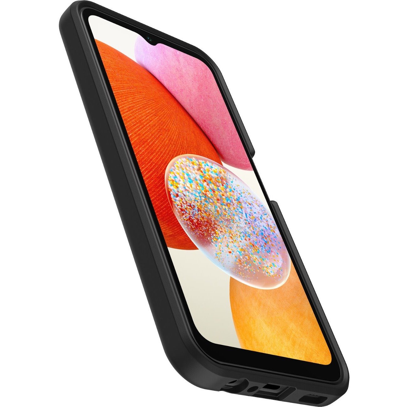 OtterBox React Case for Samsung Galaxy A14 Smartphone - Black