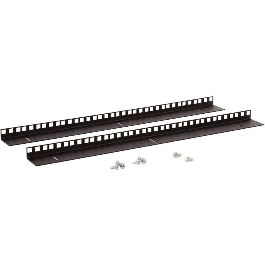 Kendall Howard LINIER Mounting Rail Kit for Cabinet - Black Powder Coat