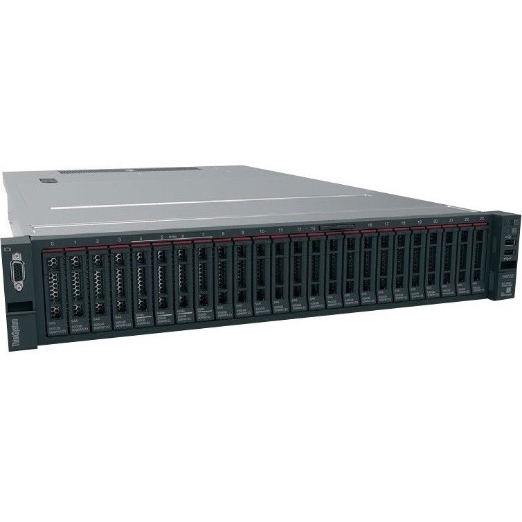 Lenovo ThinkSystem SR650 7X06A0FKNA 2U Rack Server - 1 x Intel Xeon Silver 4216 2.10 GHz - 32 GB RAM - 12Gb/s SAS, Serial ATA/600 Controller