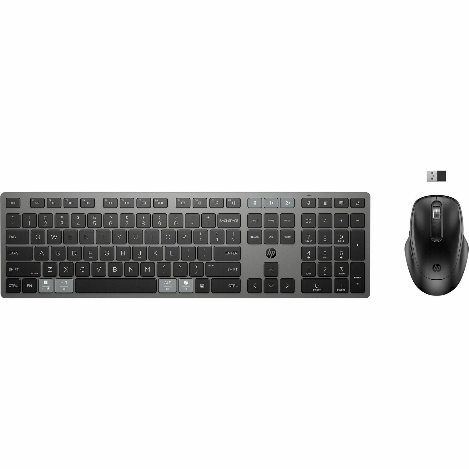 HP 720 Toetsenbord en muis - QWERTY - Engels