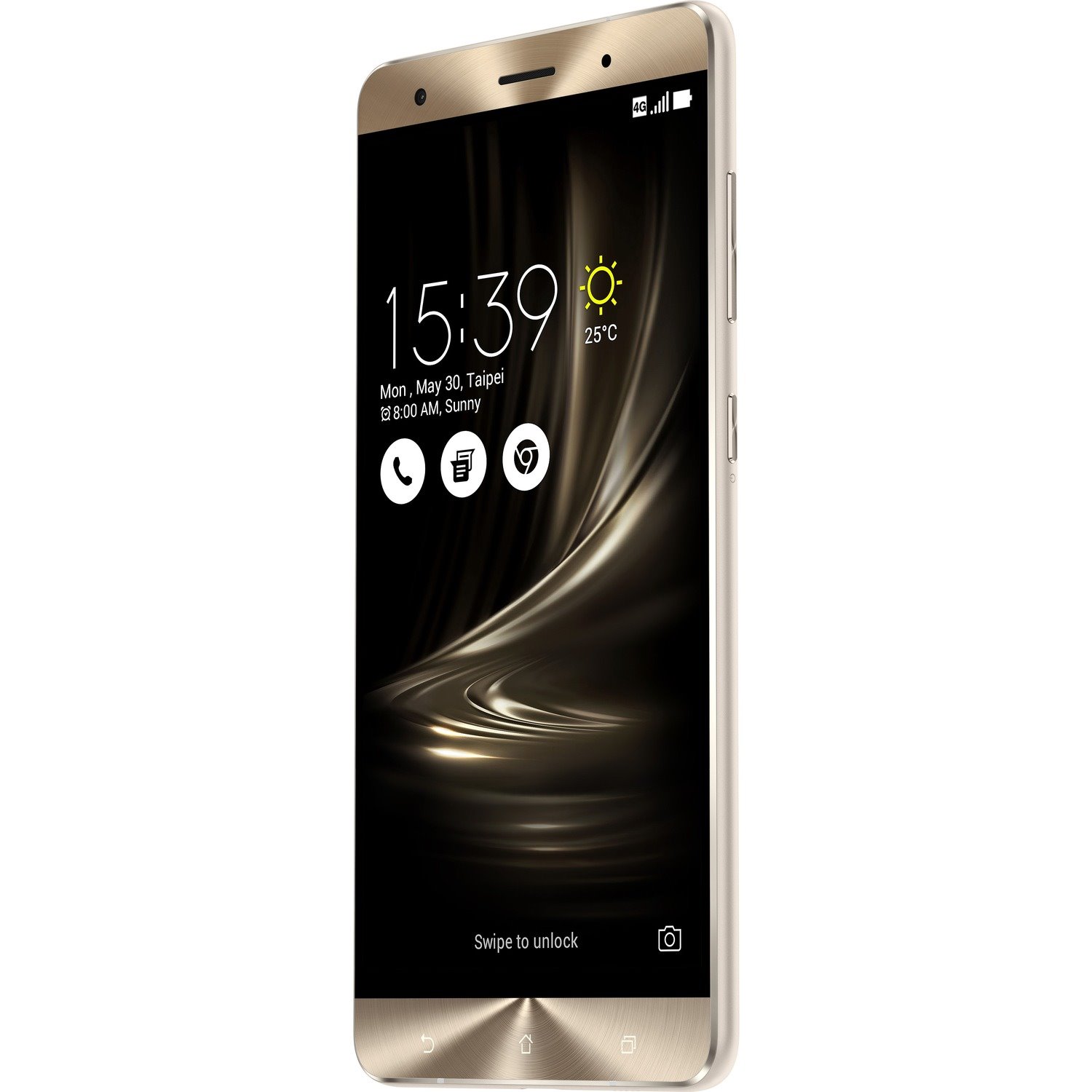 Asus ZenFone 3 Deluxe ZS570KL 64 GB Smartphone - 5.7" Super AMOLED Full HD 1080 x 1920 - Quad-core (KryoDual-core (2 Core) 2.15 GHz + Kryo Dual-core (2 Core) 1.60 GHz - 6 GB RAM - Android 6.1 Marshmallow - 4G - Glacier Silver