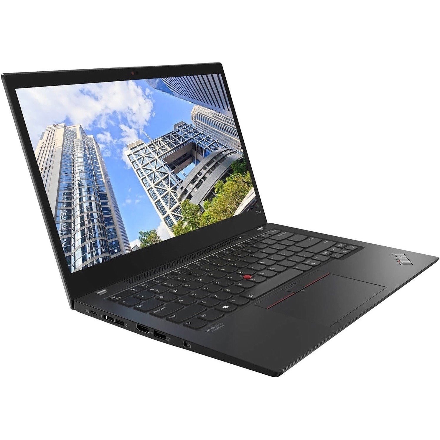 Lenovo ThinkPad T14s Gen 2 20WM01JPAU 14" Touchscreen Notebook - Full HD - 1920 x 1080 - Intel Core i7 11th Gen i7-1165G7 Quad-core (4 Core) 2.80 GHz - 16 GB Total RAM - 16 GB On-board Memory - 256 GB SSD - Villi Black