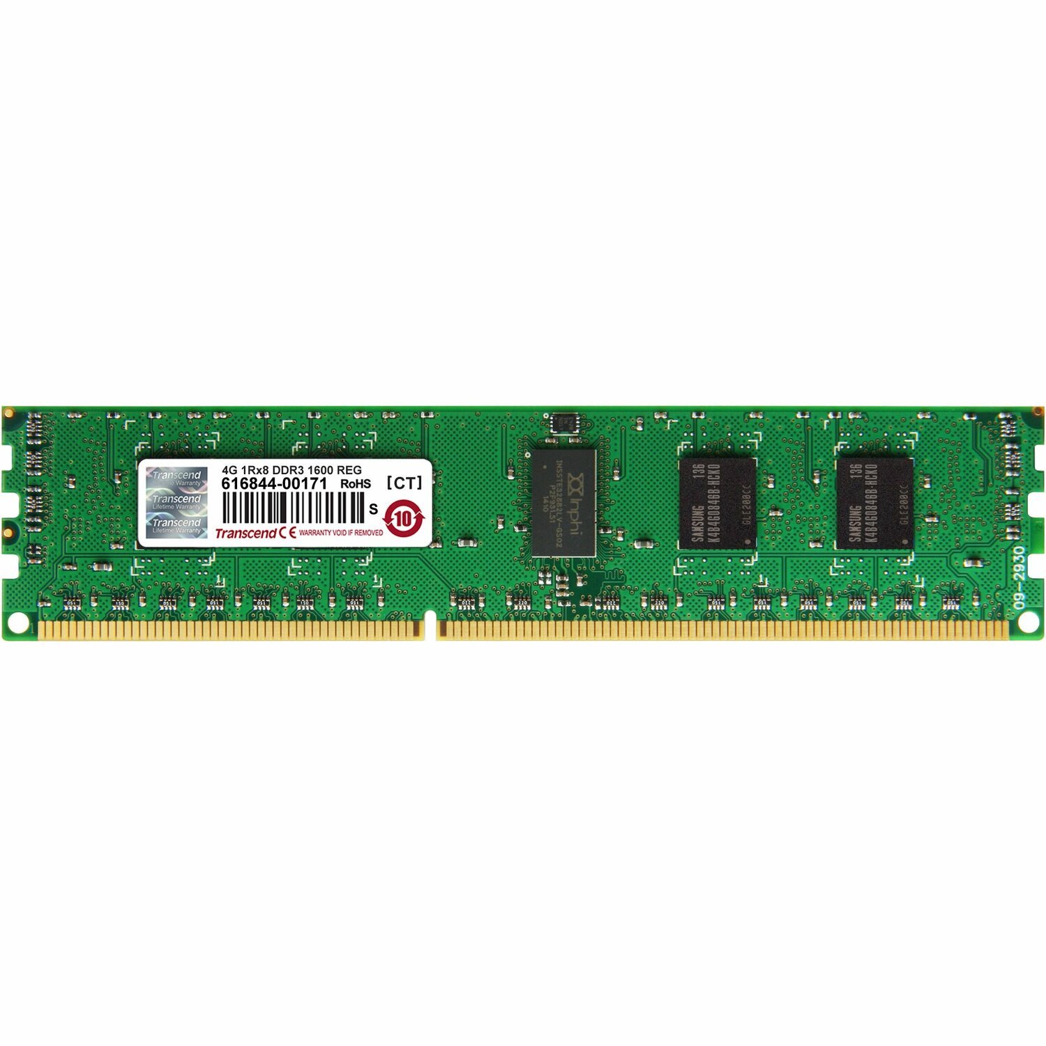 Transcend DDR3 1600 REG-DIMM 4GB 11-11-11 1Rx8