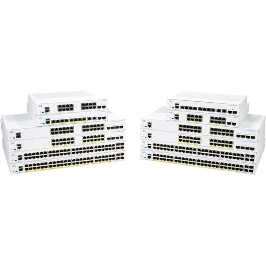 Cisco Business 350 CBS350-24XTS 12 Ports Manageable Ethernet Switch - 10 Gigabit Ethernet - 10GBase-T, 10GBase-X