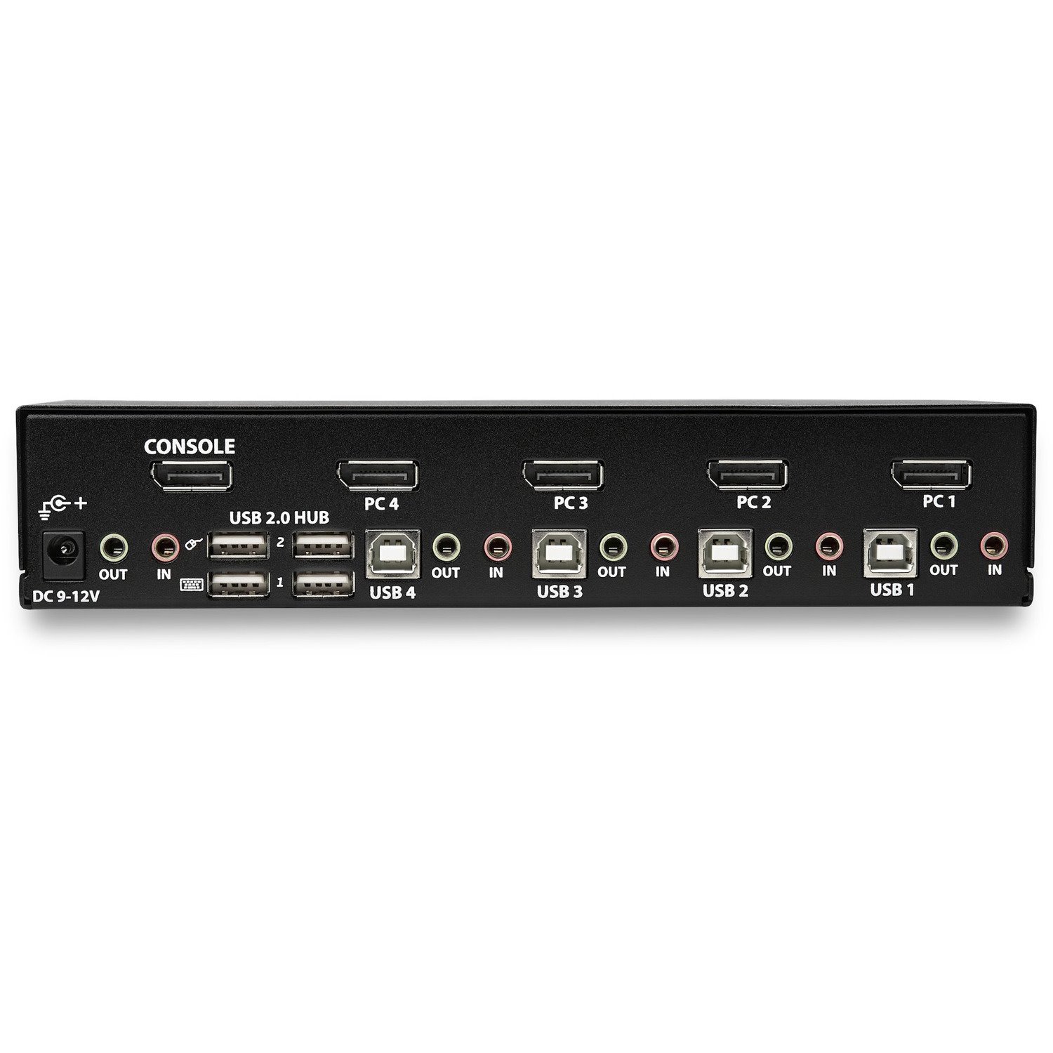 StarTech.com 4-Port DisplayPort KVM Switch - DisplayPort 1.2 KVM - 4K 60Hz