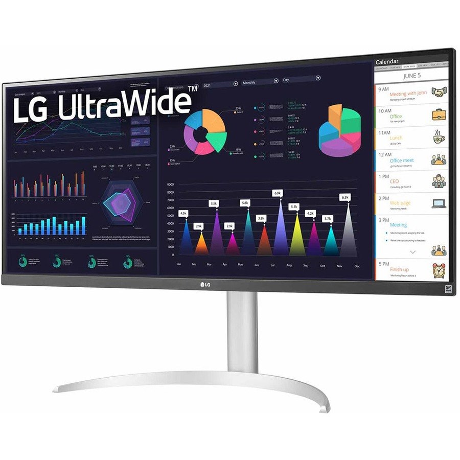 LG Ultrawide 34WQ650-W 34" Class Full HD LCD Monitor - 21:9