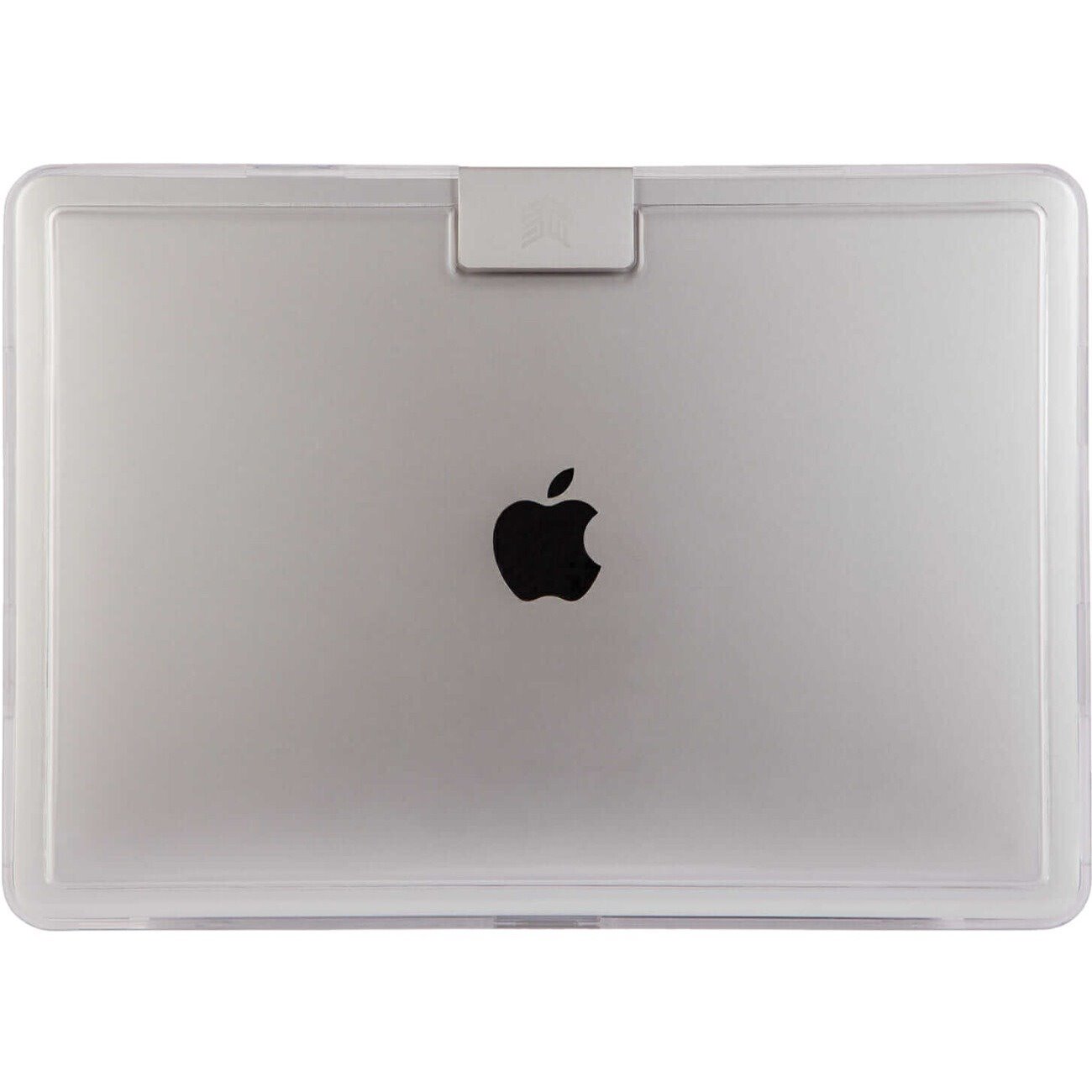 STM Goods Hynt Case for Apple MacBook Pro - Textured, Sandblasted metal badge with etched logo - Clear