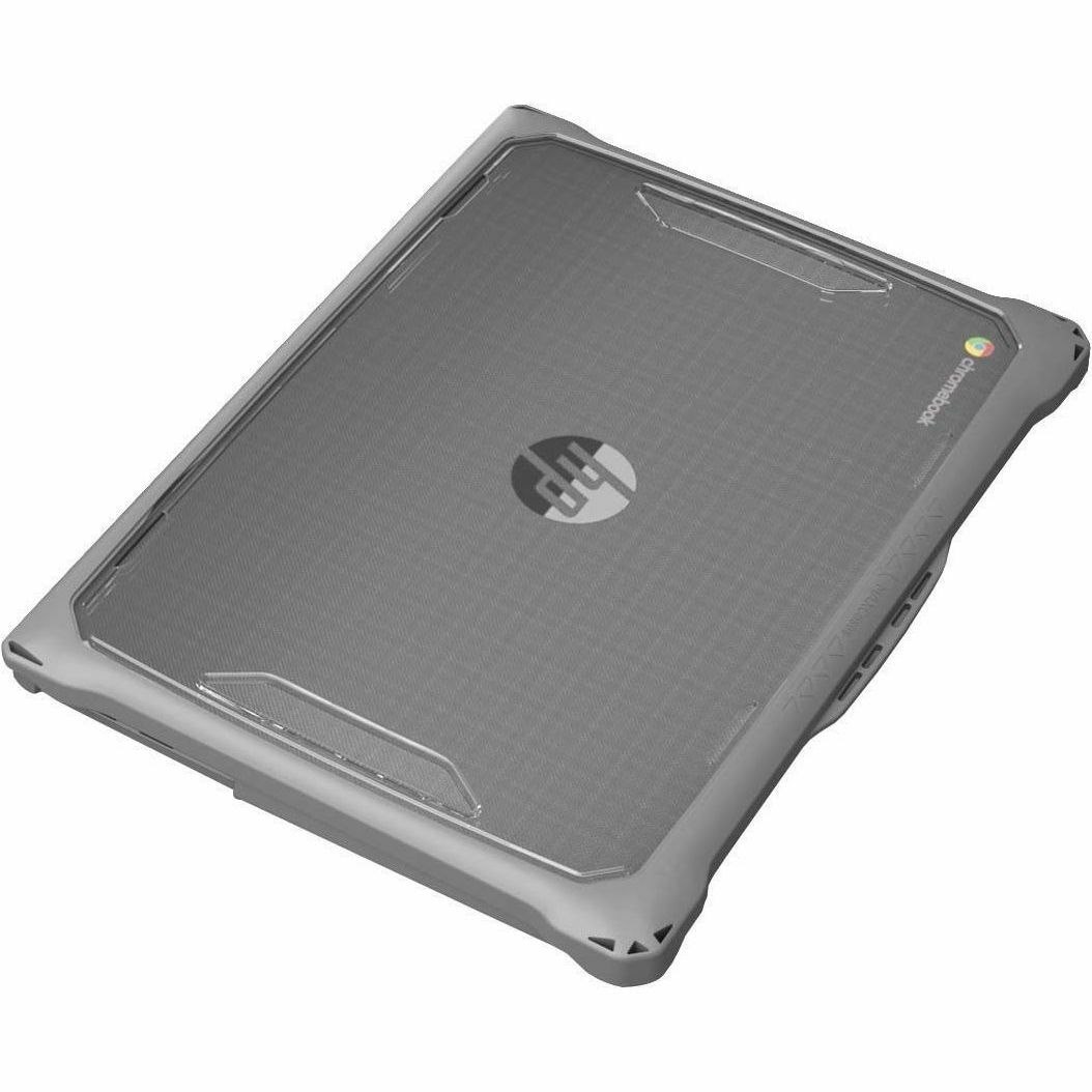 Extreme Shell-F2 Slide Case for HP Fortis Chromebook G11 14" (Gray/Clear)