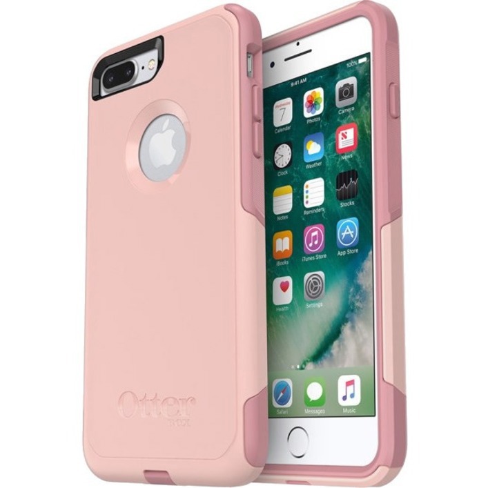 OtterBox Commuter Case for Apple iPhone 7 Plus, iPhone 8 Plus Smartphone - Ballet Pink