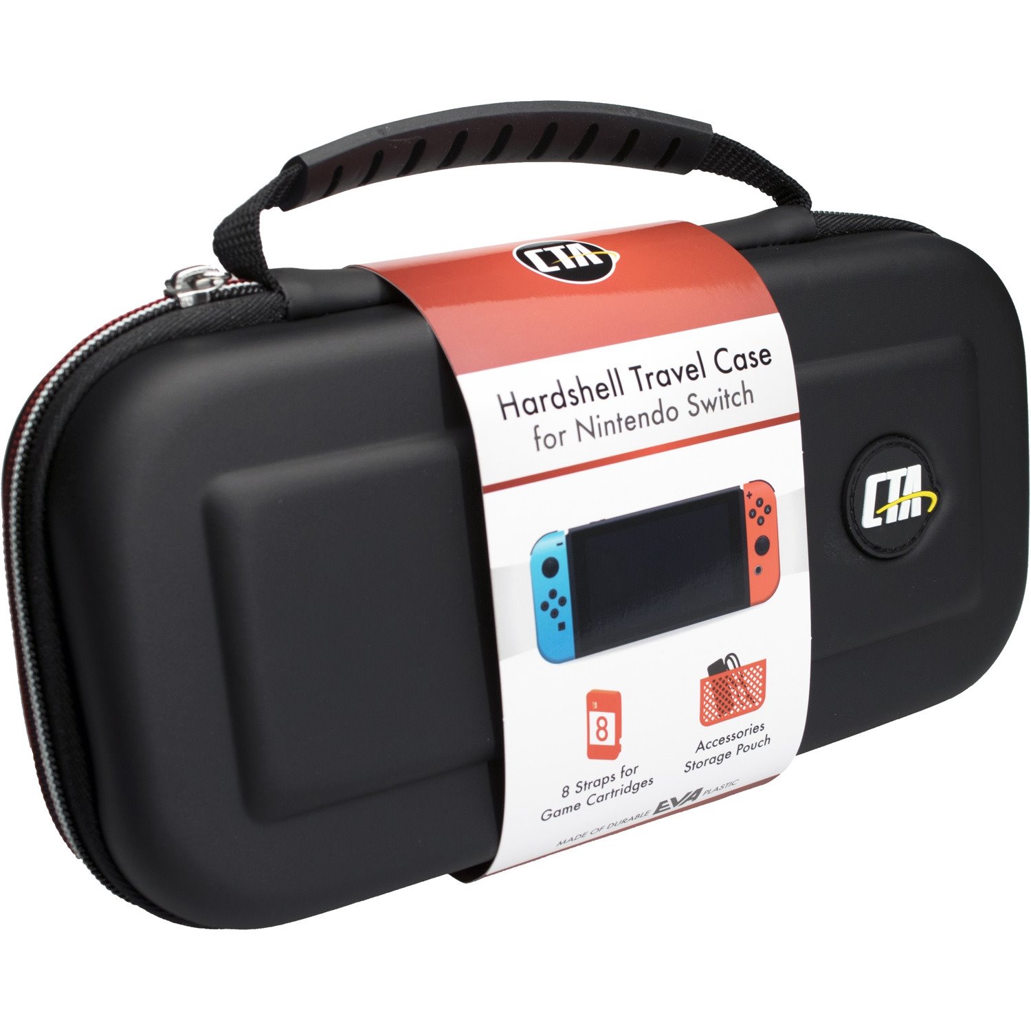 CTA Digital Hardshell Eva Travel Case For Nintendo Switch