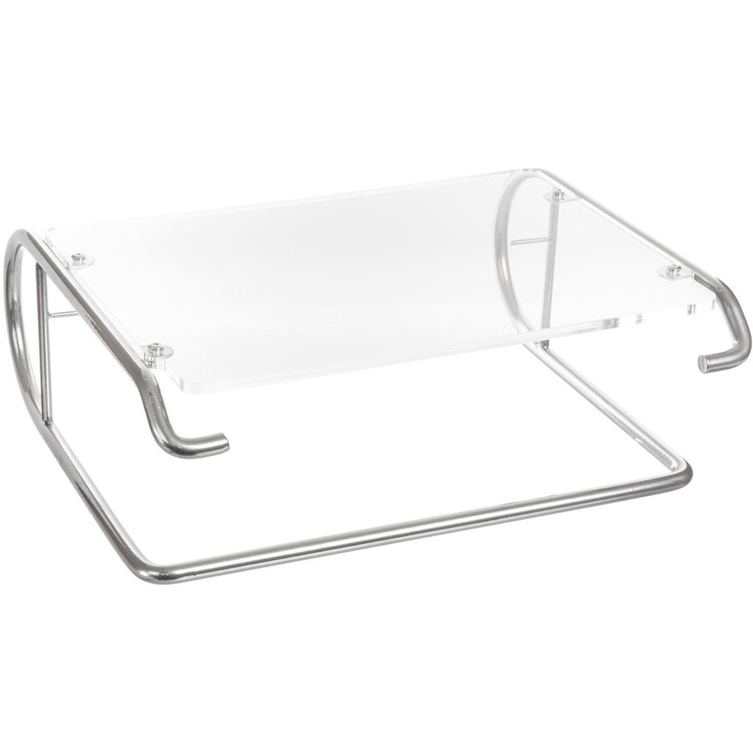 R-Go Steel Essential MonitorStand Silver