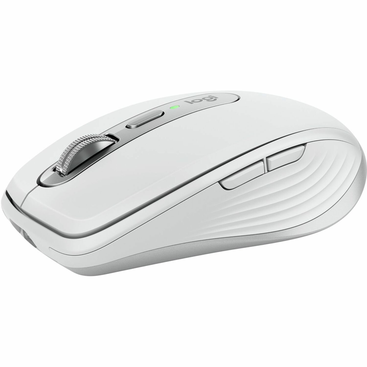 Logitech MX Anywhere 3S Compact Wireless Mouse, Fast Scrolling, 8K DPI Any-Surface Tracking, Quiet Clicks, Pale Gray