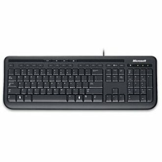 Microsoft 600 Keyboard - Cable Connectivity - USB Interface - Black