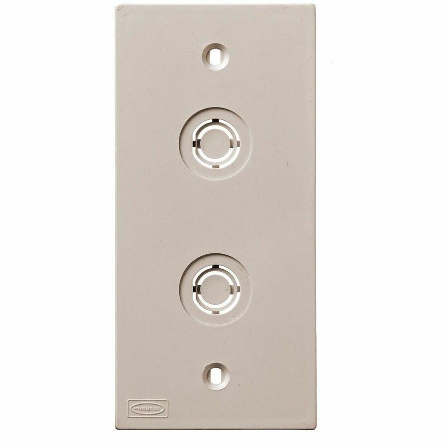 Hubbell KP 2 Coax, Almond