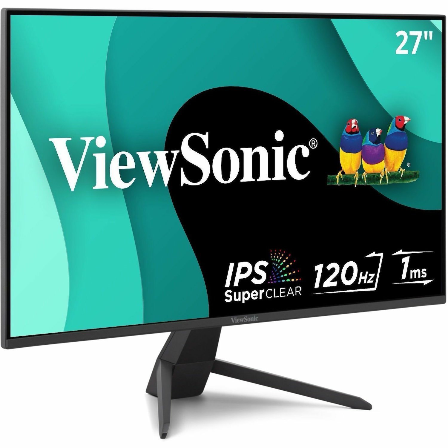 ViewSonic VX2770-MHD 27 Inch 1080p IPS Monitor with 120Hz, 1ms, Variable Refresh Rate, Eye Care, HDMI, VGA and DisplayPort Inputs