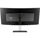 HP Z38c 38" Class UW-QHD+ Curved Screen LCD Monitor - 21:9 - Black