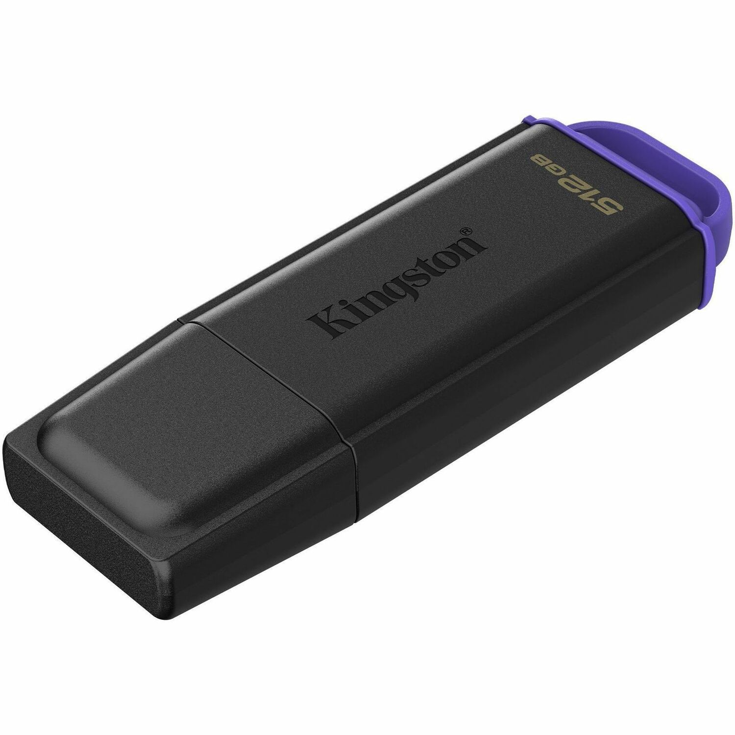 Kingston 512GB Portable Usb 3.2 Bk/Purp
