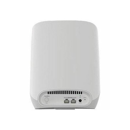 Netgear Orbi RBS760 Tri Band Wi-Fi 6 IEEE 802.11 a/b/g/n/ac/ax 5.40 Gbit/s Wireless Range Extender - Indoor